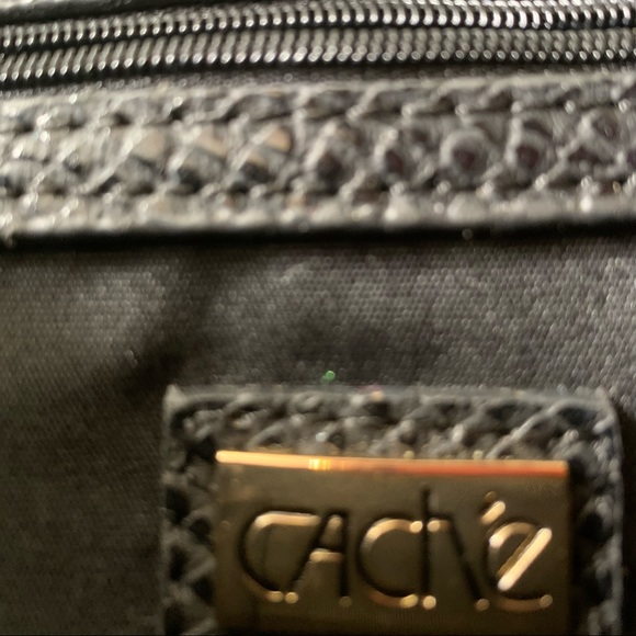 Caché Faux Leather Reptile Textured Large Clutch - Picture 9 of 9